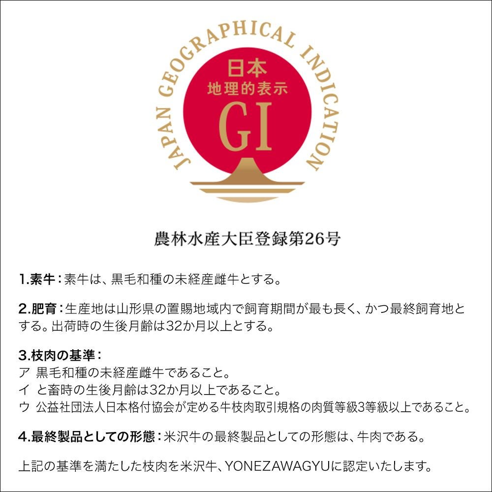 【敬老の日】【送料無料】<br>米沢牛上ロース（モモ）【焼き肉用】  400g2～3人前　【冷蔵便】